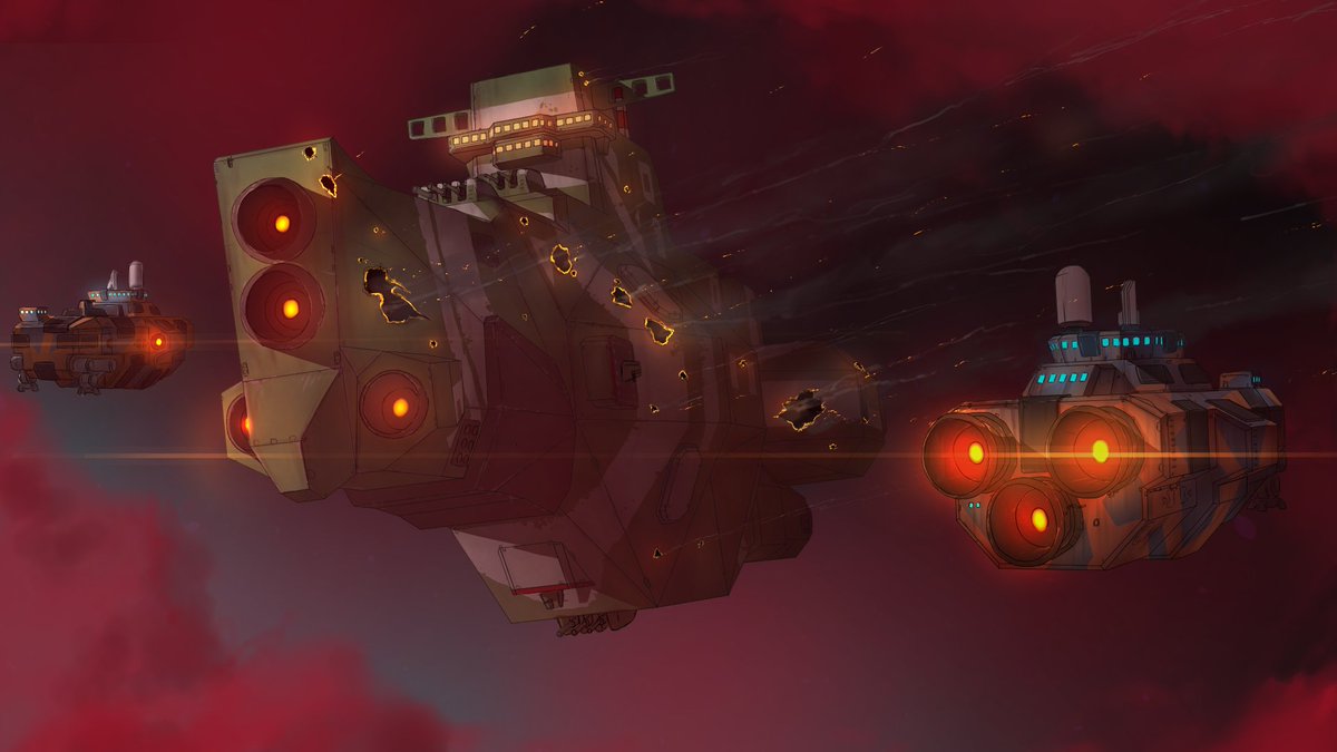 MaoZedong0604's tweet photo. どうも皆さん
こんなかっこいい艦たちが活躍するNEBULOUS:fleet commandが今週末日本語化されます。

これを機に皆さんやってみませんか？

https://t.co/bEHkzWqh0p
#NEBULOUS_fleet_command
#NEBULOUS_JP https://t.co/tbxYPYr7sG