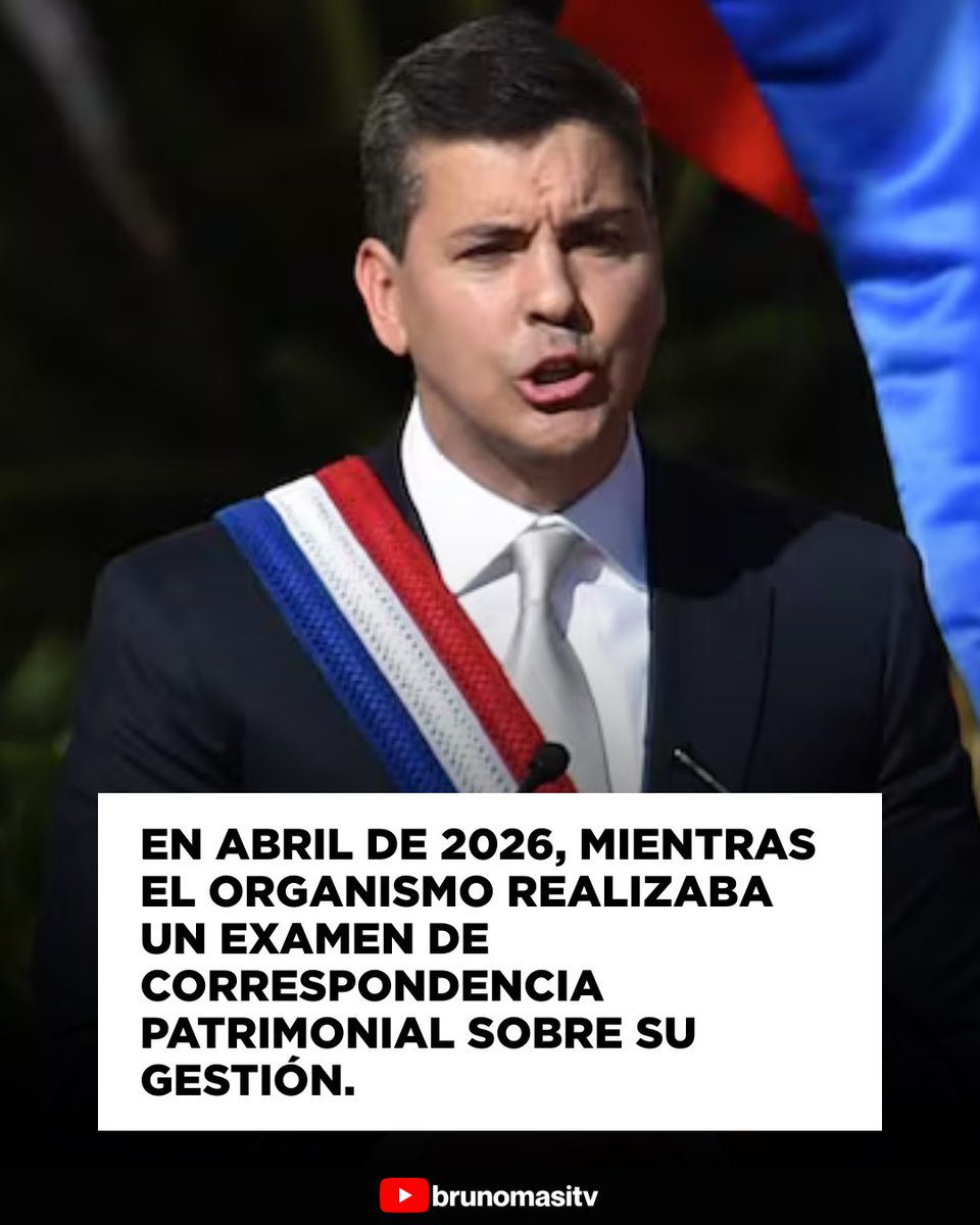 brunomasitv's tweet photo. En pleno examen de correspondencia, el presidente Santiago Peña alteró sus declaraciones juradas ante la Contraloría (CGR) para incluir bienes que inicialmente había omitido.

Entre los puntos más llamativos del proceso se encuentran:
 Ajustes de último minuto: A pocas semanas de que la CGR enviara su dictamen a la Fiscalía, el mandatario presentó una “nota aclaratoria” para justificar la omisión de inmuebles en Villa Hayes, bonos corporativos y acciones en empresas.

 La mansión de San Ber: Peña ajustó cifras de su residencia veraniega para hacerlas coincidir con un contrato firmado con una constructora proveedora del Estado, vinculada al suegro de su hermano.

 Errores de cálculo: El presidente admitió errores contables graves, como confundir divisas en saldos bancarios y ocultar ingresos extraordinarios percibidos tras asumir el cargo.

La Contraloría aceptó estos retoques y dictaminó que el patrimonio de Peña es “correspondiente”, ignorando las omisiones confesadas y sin actualizar los registros públicos del portal oficial.