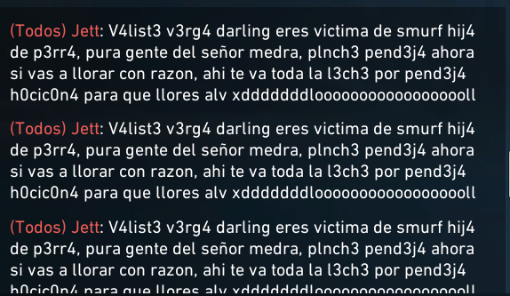 LaDarliing's tweet photo. De nuevo el acoso de estas personas que no tienen nada importante más que hacer jaja @VALORANTLATAM @RiotSupport  

Igual los voy a seguir reportando :P 
Este es el "lider" de estos simios.

Buenas noches 💜 https://t.co/EEzzUwvf7z