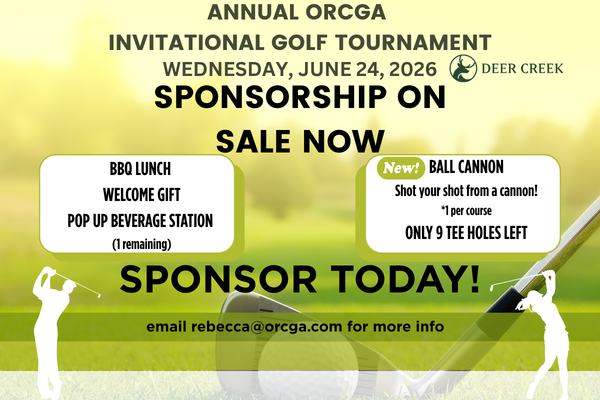 ORCGA's tweet photo. Interested in sponsoring this year’s tournament? Great new opportunities available! Budget-friendly options include tee holes and our brand new on-course water stations.

Prizing donations are always welcome and count as sponsorship.
 
Email rebecca@orcga.com for more information https://t.co/tOjMijdtzM