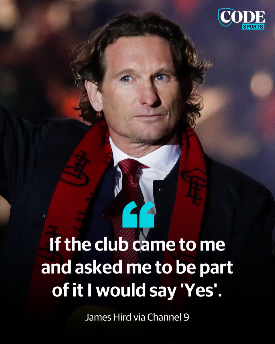 superfooty's tweet photo. James Hird wants to coach Essendon again.

MORE 👉 https://t.co/2O7AP0ORBQ https://t.co/hn2fAh8OYI