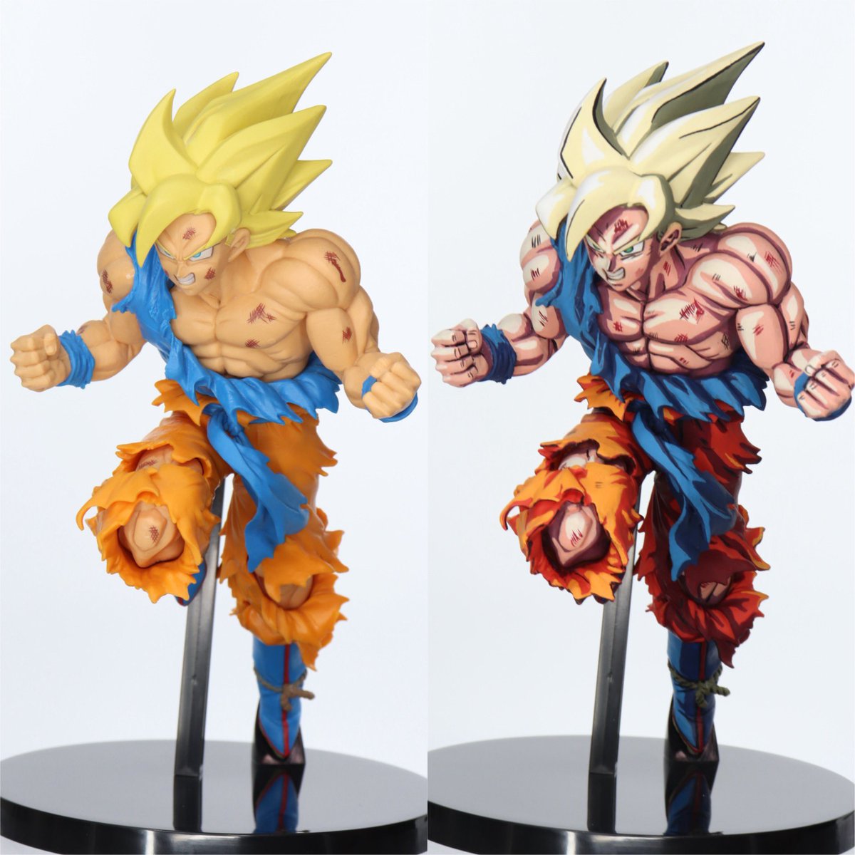 ドラゴンボール 超サイヤ人孫悟空塗りました。 #リペイント