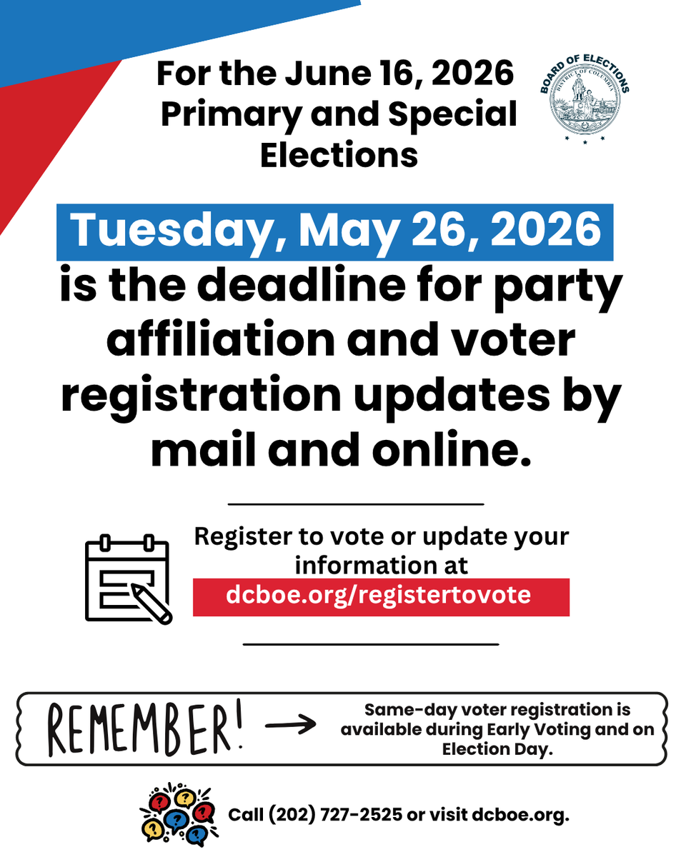 DC Board of Elections tweet media