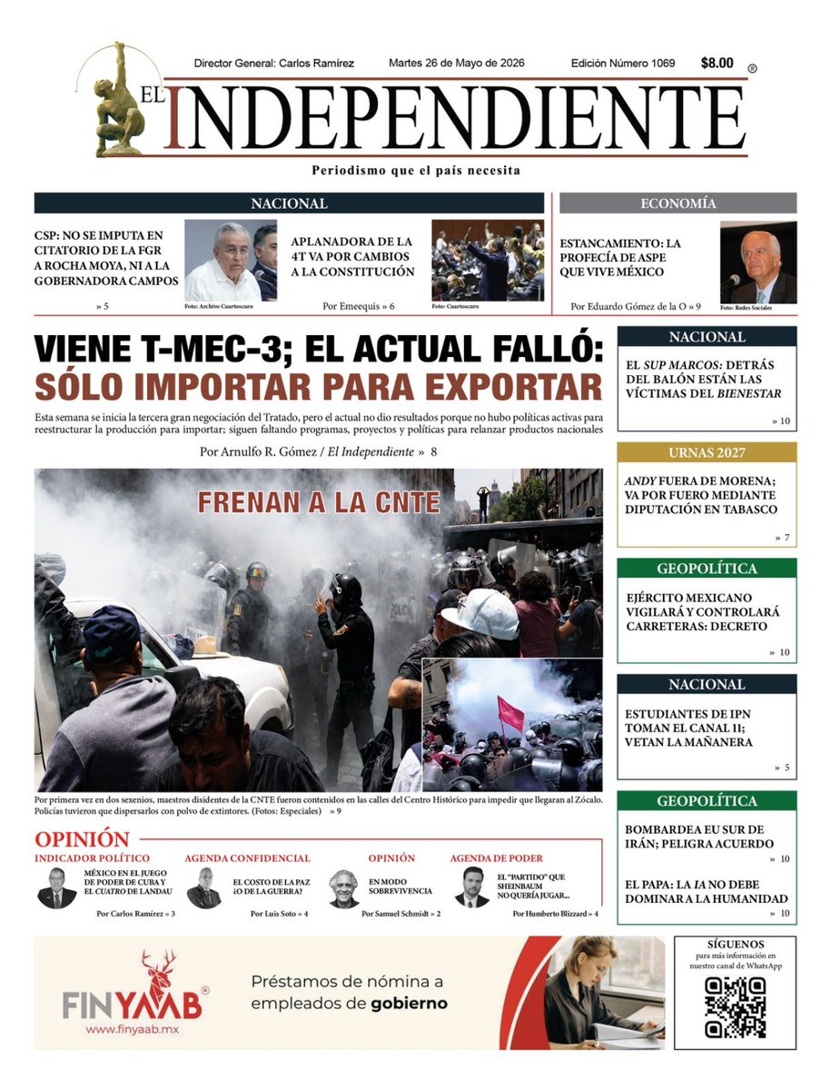 El Independiente tweet media