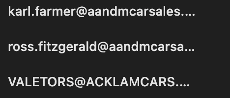 MichaelW_dev's tweet photo. These email addresses just popped up when I entered a field in @googlechrome on my mac.

I have no idea who they are and how they got there. Anyone else had random ones pop up or is this a security breach?? https://t.co/iMsaFZQSSJ