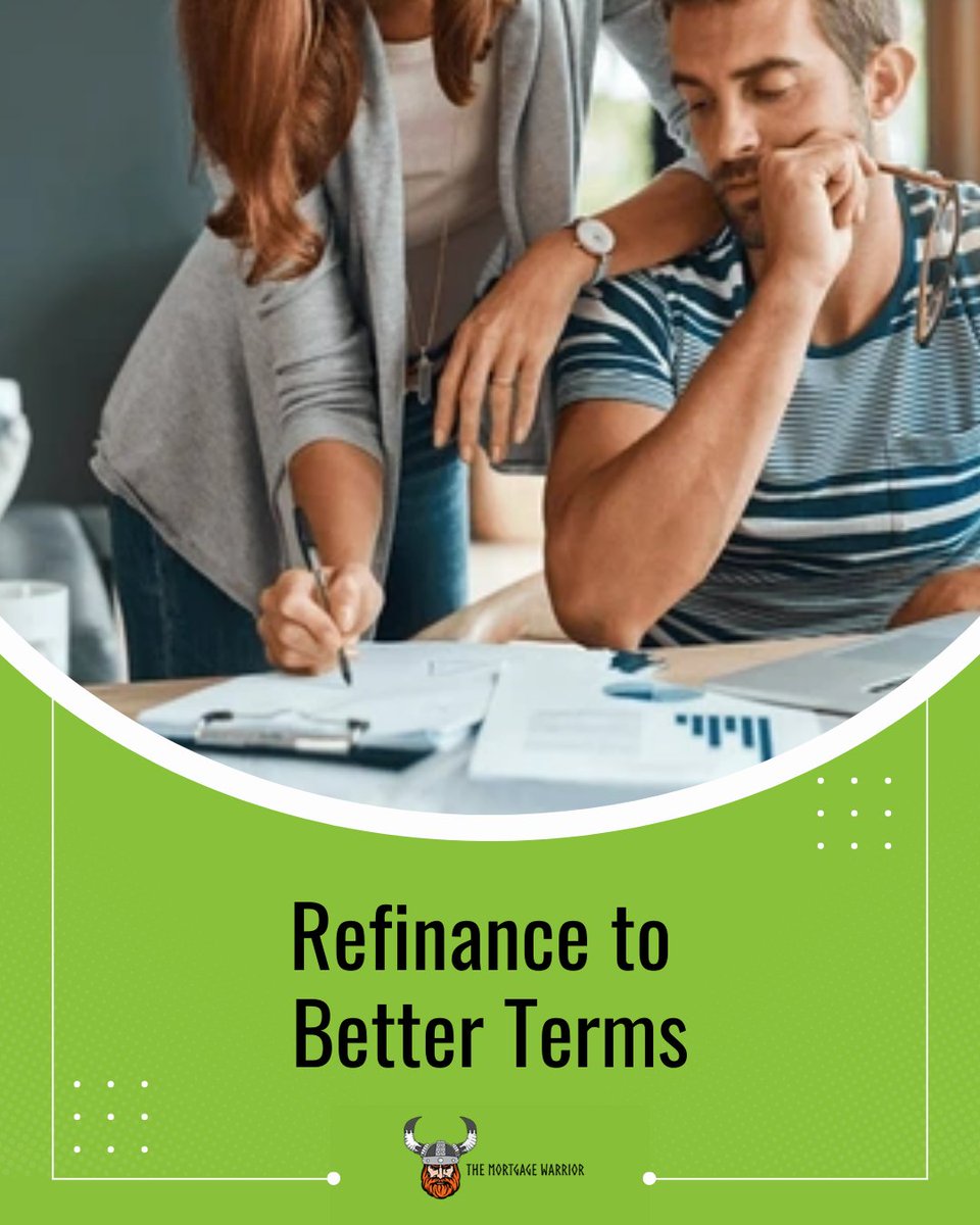 StephenDostal's tweet photo. Rising interest rates? Refinancing your mortgage with The Mortgage Warrior can lower payments or consolidate debt. Discover your best options today and secure a better deal! Visit https://t.co/w17vFPmKVn #Refinancing #BetterRates https://t.co/tgtJmXicR6