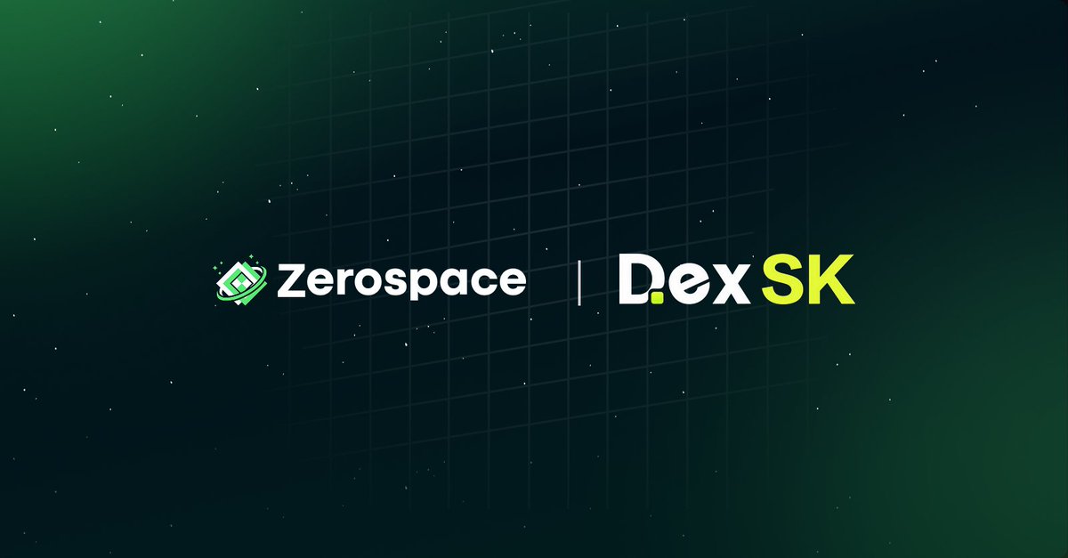 ZeroSpaceWeb3's tweet photo. 🚀 ZeroSpace Exciting News!🥳

We’re thrilled to partner with 
 
@DexFV_Official🌟

🧠 DexSK isn’t just a DEX. It’s the operating system for on‑chain finance.

Here’s to more exciting partnerships ahead! 💪✨

#DexSK #DeFi #OnChainFinance #ZeroSpace https://t.co/KE1pYUiteR