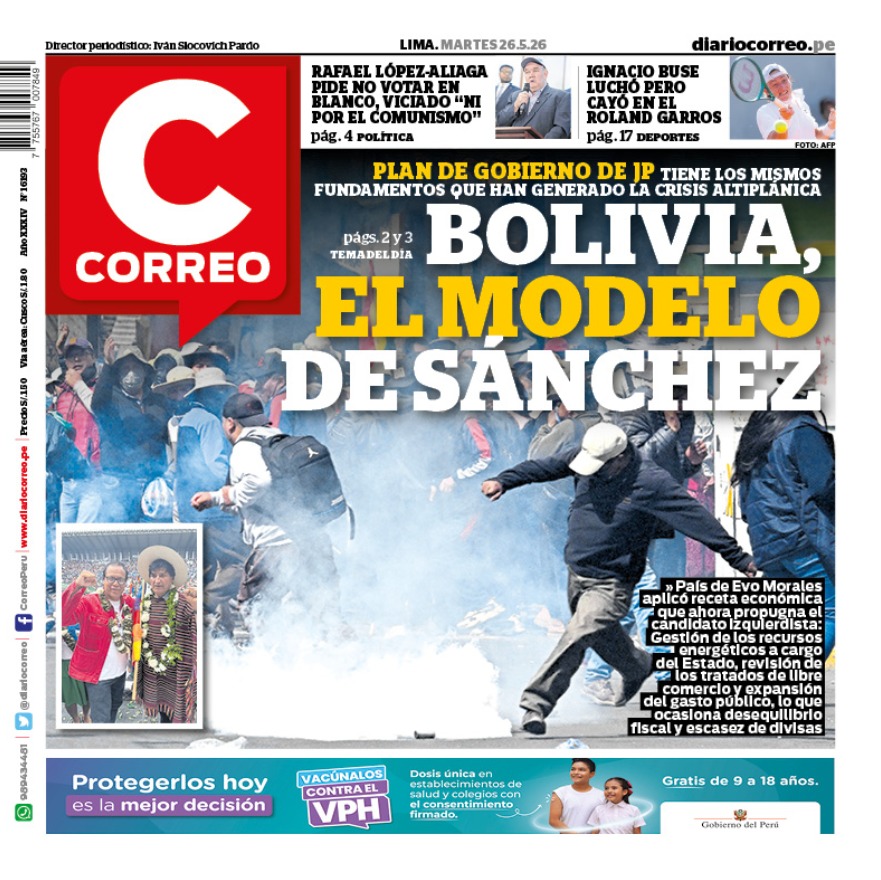 Diario Correo tweet media