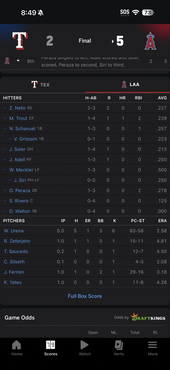 DaveW0777's tweet photo. @BetSportsDFS @ShyKashh @BetOnGabe @_1RanP @James54307087 @casonova_harris Yall need to fix this. It was a live play and he had 5 not 4 stop trying to not pay up https://t.co/qoiFbwEeMR