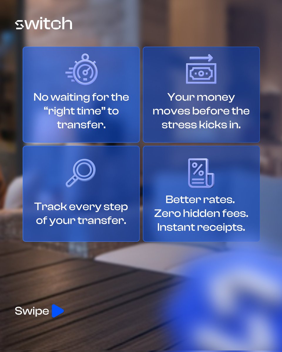 Switchhub_hq's tweet photo. Winning starts with the right platform. 💙
Fast. Secure. Seamless. ⚡
Welcome to Switch Hub, where smarter cross-border transactions begin.
Make the Switch today.
#switchhub #crossboderpayments https://t.co/vmejA6GkSl