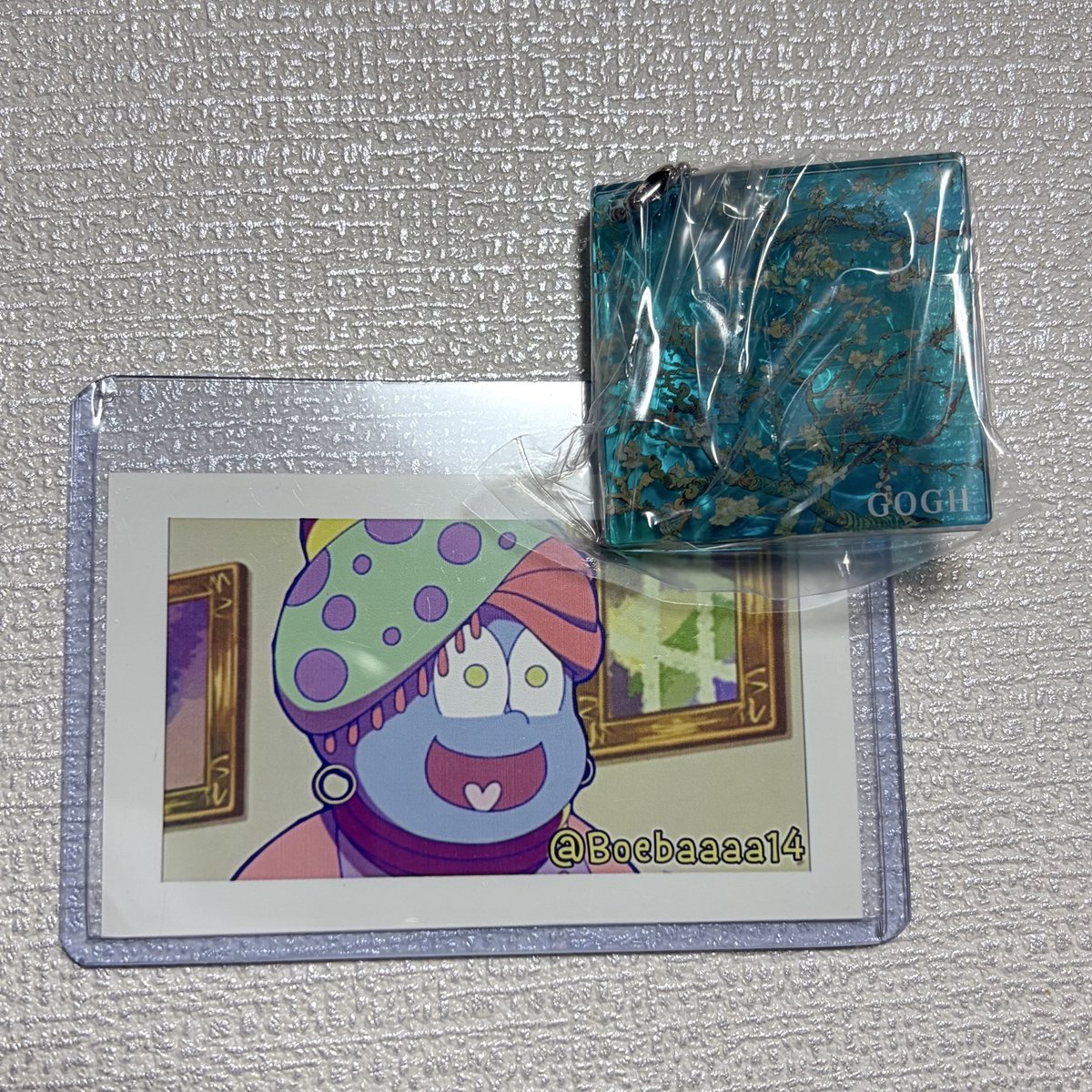 Boebaaaa14's tweet photo. ゴッホ　ガチャガチャ　交換

譲）アーモンドの花

求）星月夜

お気軽にお声掛けください！
よろしくお願い致します🙇 https://t.co/Qce6tDLvKT