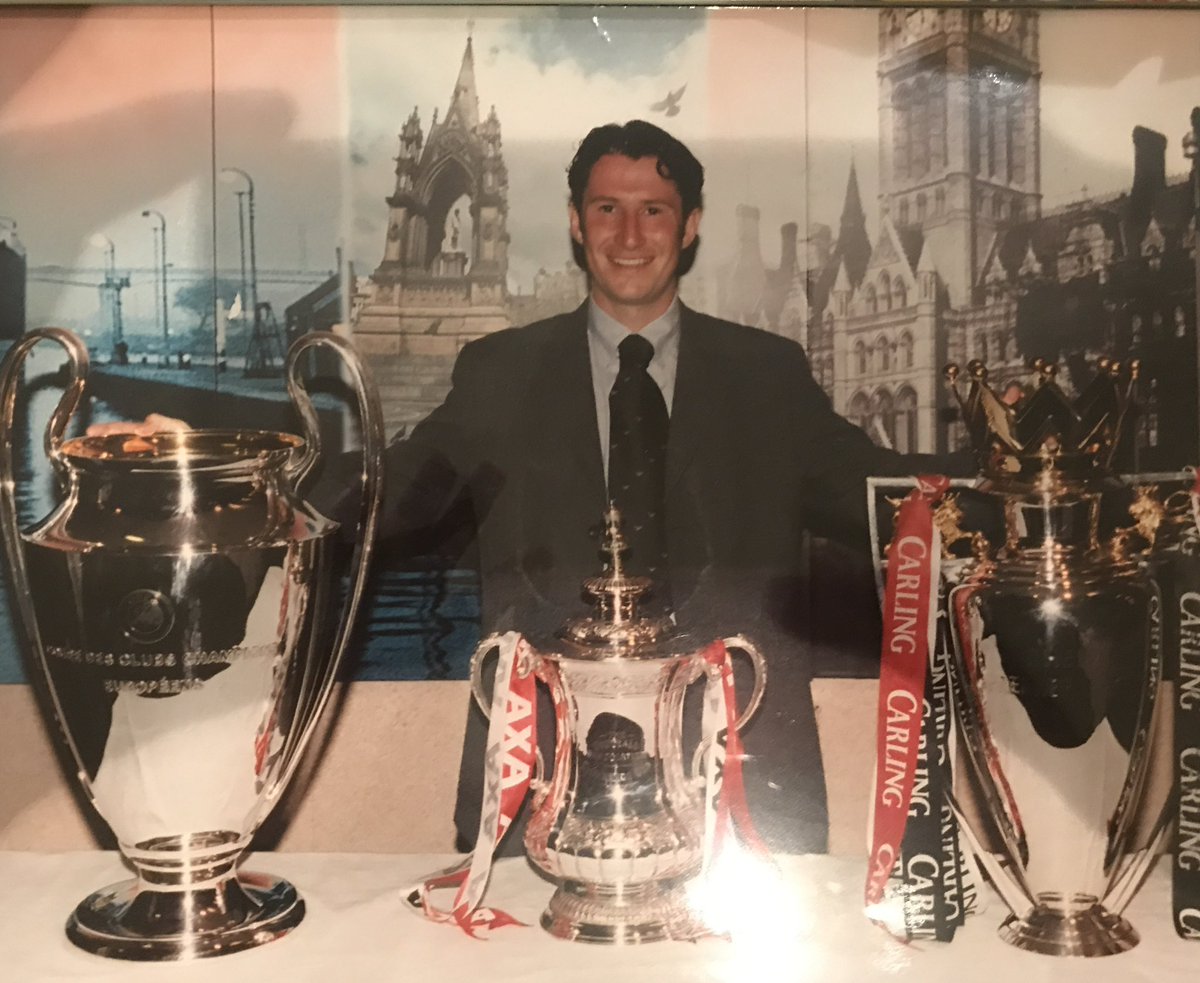 leeavy's tweet photo. Happy Treble Day y’all.
#UNtaInTED 
#MUFC 🇾🇪 https://t.co/RffNX8XAjM