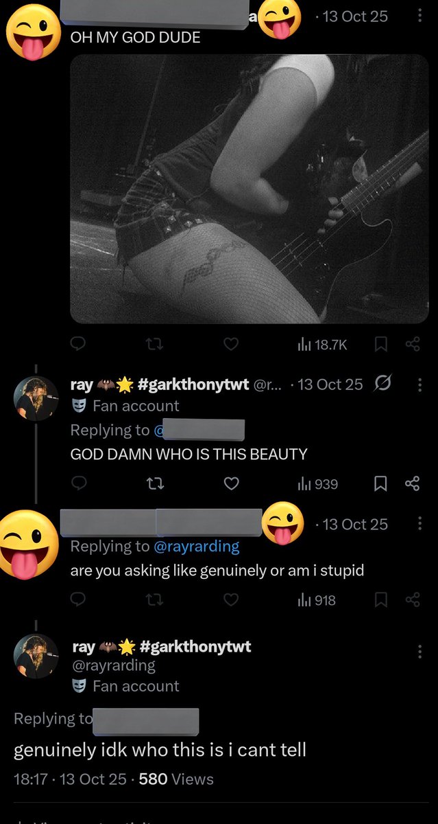ray 🦇🌟 #garkthonytwt tweet media