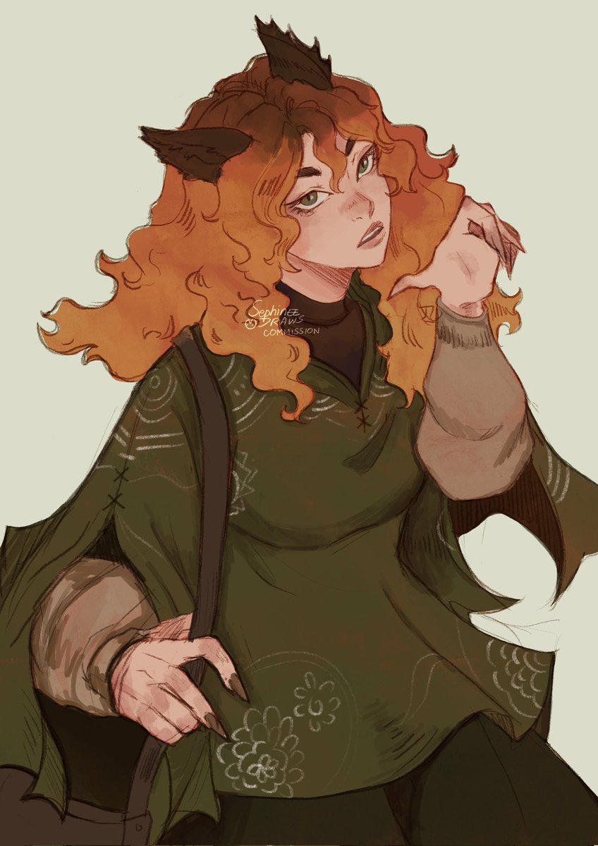 SephineeDraws's tweet photo. Sketch commission 🧡 https://t.co/lMon26Jkxv