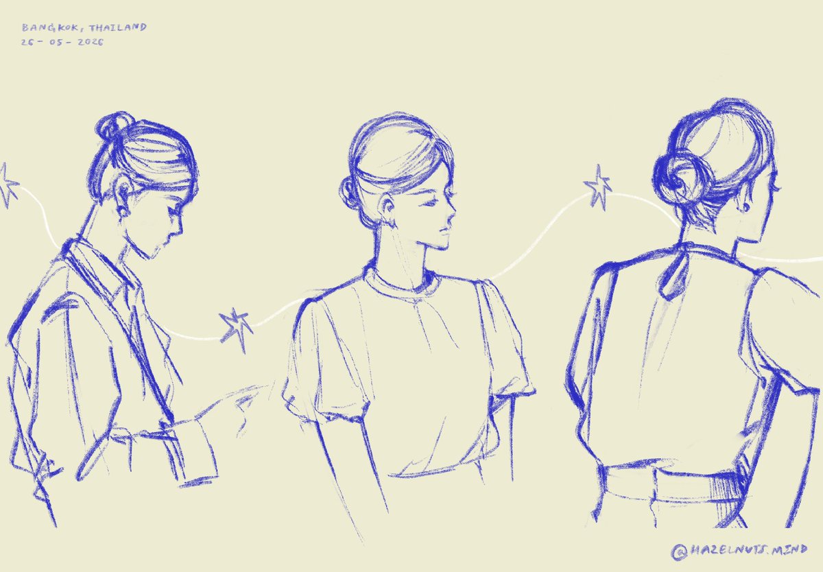 hazelnuts_mind's tweet photo. The class was boring so i decided to sketch some of my batch mates today :3 https://t.co/23Nb4j7fy4