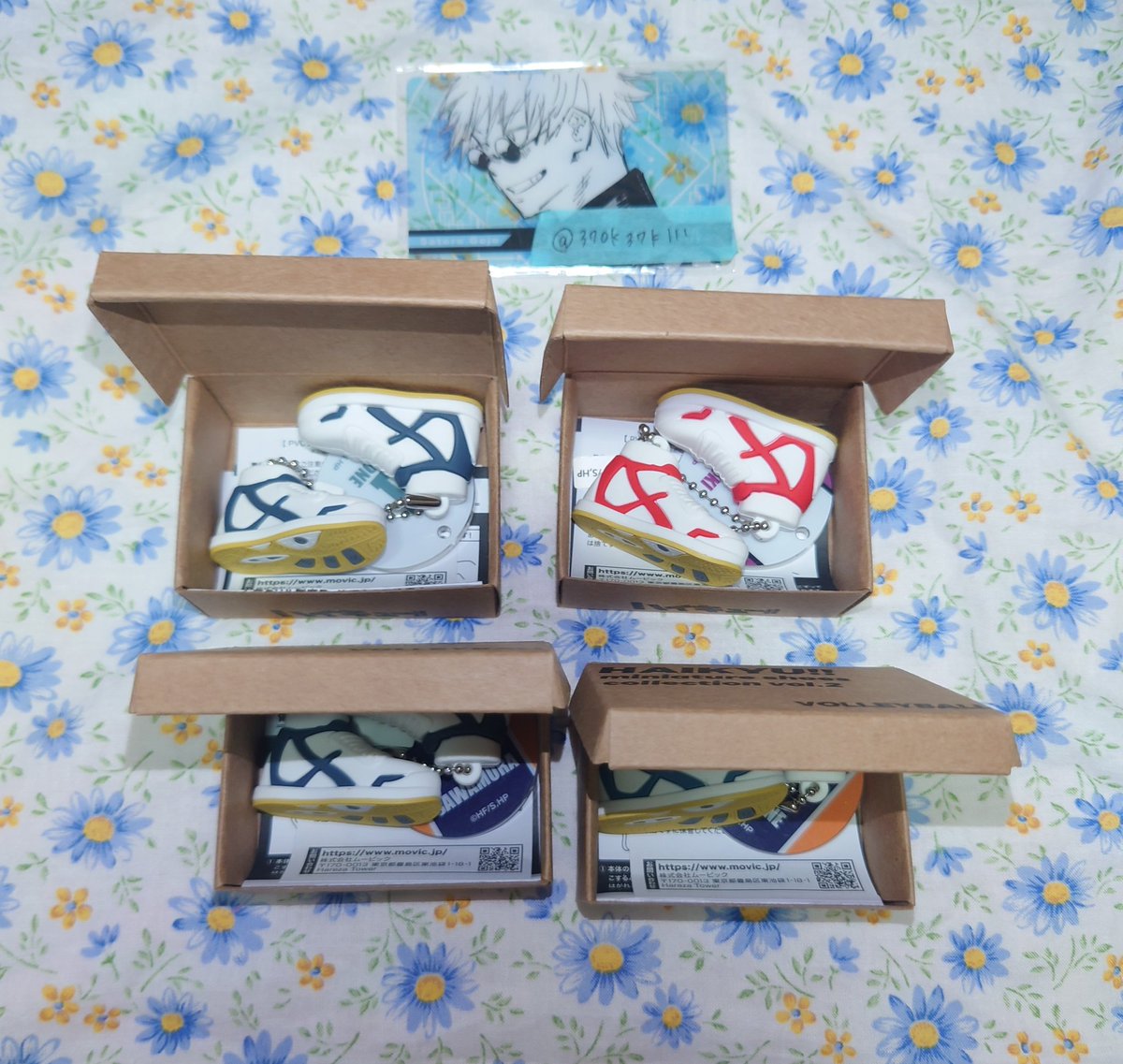 37ok37k111's tweet photo. 【譲渡】ハイキュー！！ミニチュアシューズコレクション vol.2

（譲）青根 五色 澤村 東峰
（求）定価+送料

郵送での対応になります。
最推しの方、纏めての方優先。
ff外の方はリトリンご一読ください。
検索からもお声掛けください。 https://t.co/5NpVJj7VVk
