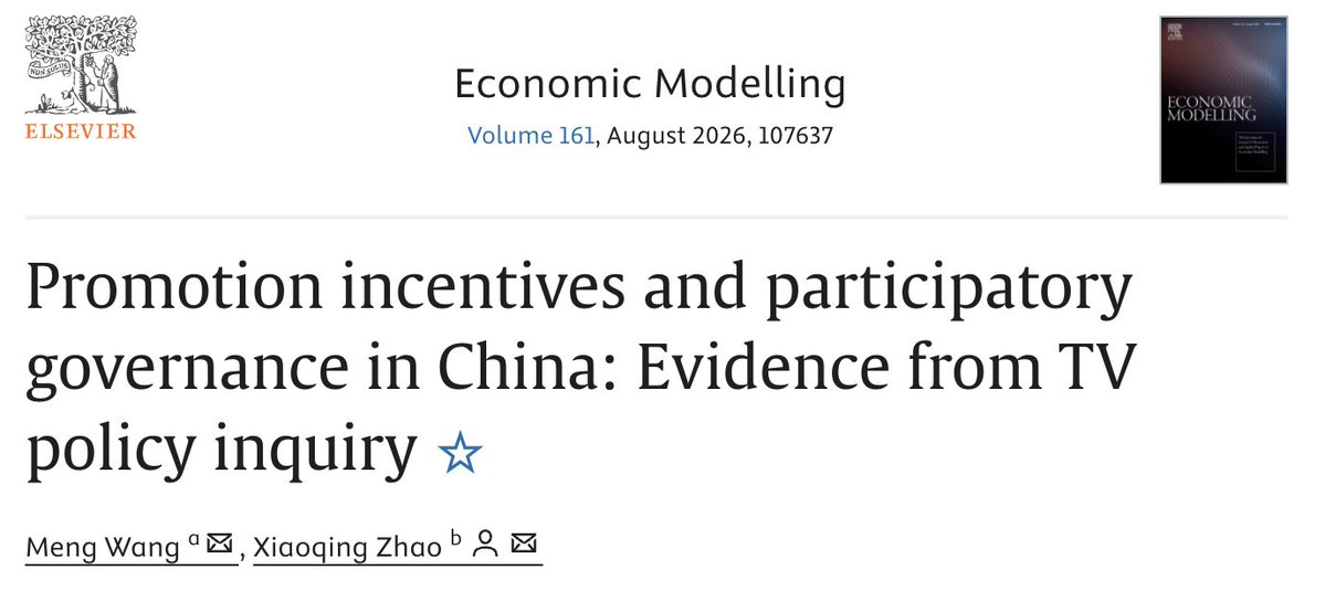 Economic Modelling tweet media