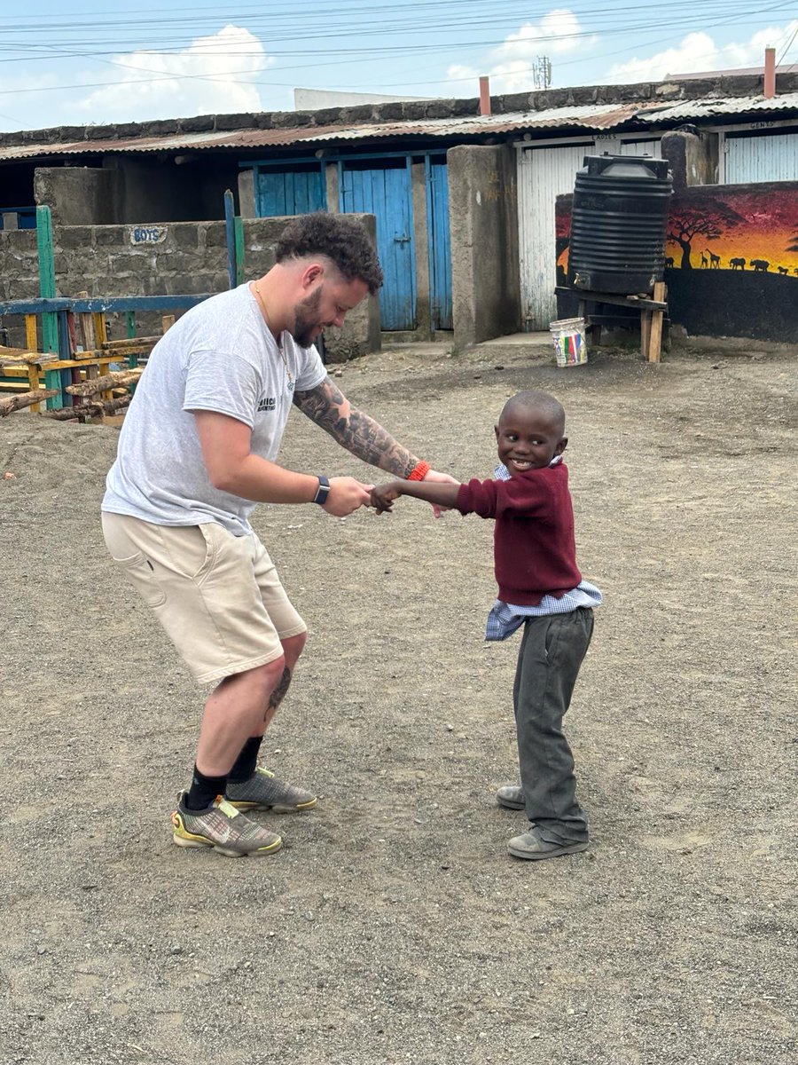 DCCTOfficial's tweet photo. What a start at Ungana 😁🇰🇪

The team have been working hard on toilet renovations and replacing classroom ceilings. There's also been lots of dancing! 🕺

Join us in 2027! 🔗https://t.co/jbV7mbsMmg 

#RamsInKenya2026 https://t.co/IIxWCQyZ5c