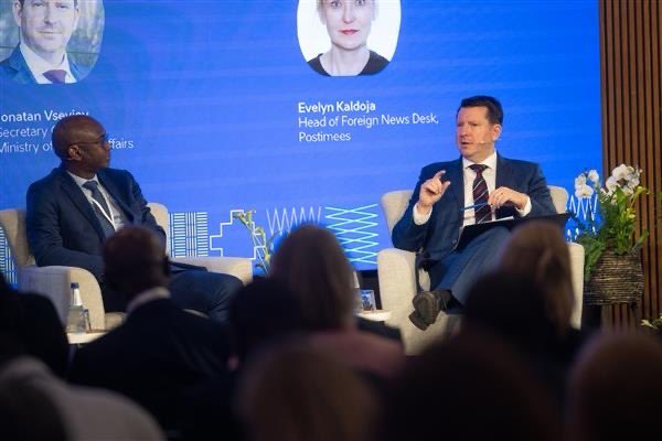 vseviov's tweet photo. My message at the opening of the Africa Business Seminar with Côte d'Ivoire Minister @ouatt_djibril:

🇪🇪 sees Africa not only as a continent of opportunity, but as a partner in shaping the future. We want to be part of Africa’s success story — through trade, innovation and long-term cooperation.