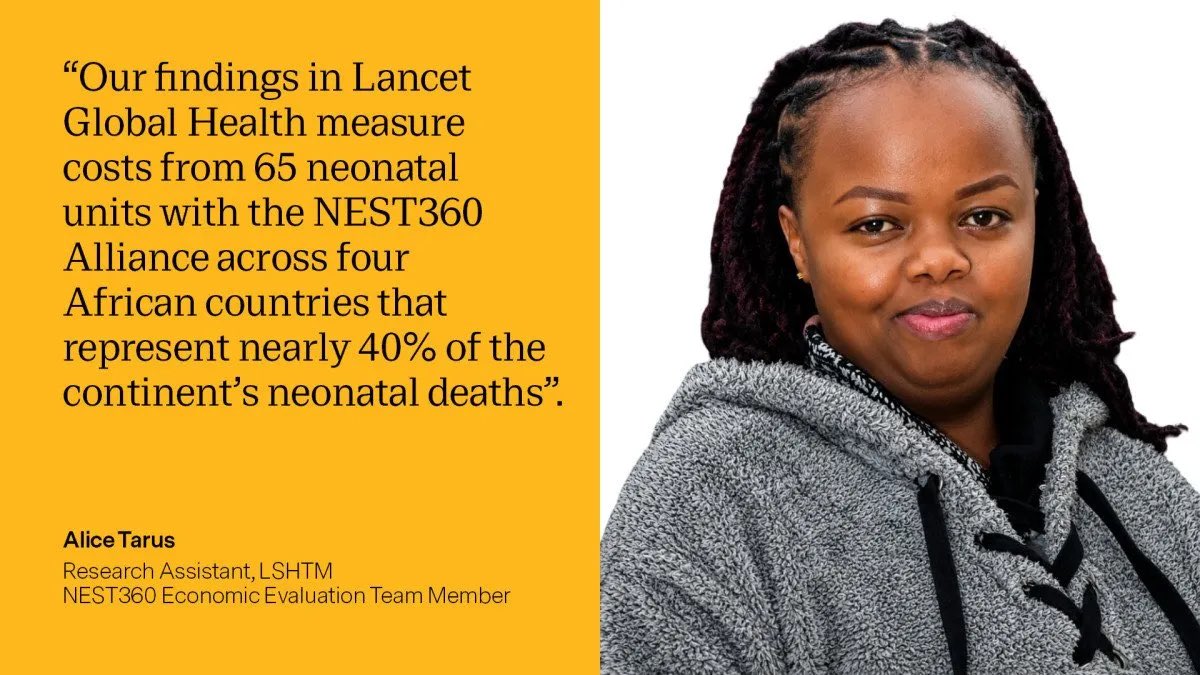 NEST360org's tweet photo. How much does it cost to improve #newborncare?

Our new @LancetGH paper from the NEST360 Alliance provides real-world evidence on the investments needed to strengthen care for small &amp; sick newborns across 4 African countries.

Read more: https://t.co/PrilZTCVTr

#HealthFinancing https://t.co/fHaUqFrtK8