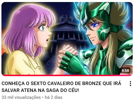 WandirWanderley's tweet photo. Por isso o fã médio de 'SAINT SEIYA: Cavaleiros do Zodíaco' é reacionário ou frustrado.
Olha o tipo de conteúdo reproduzido nas redes mundo a fora??? https://t.co/iXxJxPuxuY