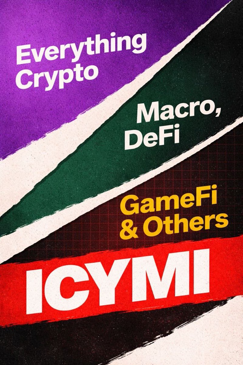 slicedatcherry's tweet photo. 🚨Everything Crypto ICYMI – Tuesday’s Edition✍️

Your daily breakdown of what actually moved markets across Crypto, DeFi, AI, GameFi & RWAs.

---

🌍Macro & Markets

•🇹🇼🇮🇳Taiwan overtakes India to become the world’s 5th largest stock market

•🇺🇸🇮🇷Brent crude falls 5% amid U.S.–Iran negotiations to reopen the Strait of Hormuz

•Draft deal (per Axios):
→60-day ceasefire extension
→Strait reopened
→Iran allowed oil sales
→Funds partially unfrozen
→Partial sanctions relief
→Nuclear talks to follow

•S&P 500 short interest rises to 3% (highest in 10+ years)

•US inflation continues to run above the Fed’s 2% target under Powell

---

📊Flows, Demand & Market Signals

•Digital asset products saw $1.47B in outflows last week (2nd straight week)

• $BTC demand hits most bearish level YTD (@cryptoquant_com)

• $ETH down 7.28% in May
→Will it flip green before month-end?

---

📈Prediction Markets

Prediction market growth diverging sharply:
→@trylimitless: +345% (strong acceleration)
→@Kalshi / @Cryptocom: steady but slowing
→@predictdotfun: +368% rebound in April
→@Polymarket: slowed to +13%, negative April
$LMTS $CRO $POLY

---

📊Protocol & Market Updates

•@aave / rsETH restoration (important system recovery update)

•Weekly unlock leaderboard ($77.2M total) led by $GUA @SUPERFORTUNE888 with $27.71M

---

🏆Ecosystem & Adoption

•@0xPolygon surpasses $2.5T in stablecoin transfer volume

•@deepseek_ai makes 75% API discount permanent

•@HyperliquidX flips @dogecoin in market cap
→ $HYPE: $16.05B
→ $DOGE: $15.73B

•@Bitwise $BHYP ETF surpasses $30M daily volume

•@grvt_io launched Move On-Chain deposit campaign in partnership with @BinanceWallet

---

⚠️Notable Events

•@nathanallman (@OndoFinance CEO) has passed away

•Top dev activity: @MetaMask mUSD, @hedera, @chainlink

---

🏢Real-World Assets (RWA) & Tokenization

•@paga partnered @SuiNetwork to launch:
→Tokenized bonds & real estate
→$1.5B monthly volume fintech scaling RWA adoption in Africa

•EVIANCX to launch: 
→Gold-backed tokenization
→$1.2–1.4B Argentine mining asset

•@_openworld:
→Tokenizing equity on @Figure OPEN Network
→Onchain ownership + yield via share lending

•@Mantle_Official & @Bybit_Official launched:
→Atomic RFQ for tokenized equities
→Institutional-grade execution (no AMM)

•@The_DTCC explored L1s for tokenization platform
→Full rollout expected October

•@hyperscaledata to launch:
 →Tokenized silver launch
→Redeemable, collateral-ready commodity tokens

•@KuCoin_Web3 wallet integrated with @1inch swap API for:
 →Gasless RWA trading + MEV protection

•Total RWA market cap hits $42B

---

🎯DeFi & Risk

•DeFi bridge hacks hit $328.6M in 2026

•TVL drops from ~$100B → $86B post-@KelpDAO exploit

---

🧠DeFi & AI

•@xmaquina ($DEUS) TGE → May 27

•@maplefinance launches Borrower Hub
→Institutional loan management + live metrics

•@solsticefi $SLX has been listed on @bitgetglobal, @binance Alpha, @krakenfx and other exchanges

•@rhea_finance launching perps on @NEARProtocol

---

📊Token Unlocks

• $SAHARA @SaharaAI → $4.46M today
• $CC @CantonNetwork → $23.3M ongoing daily
• $TRUMP → $12.6M weekly

---

📈Daily Movers (24H)

•Top Gainers: $TON, $TRX, $TAO, $DOT, $NEAR

•Top Losers: $ZEC, $CC, $HYPE, $XLM, $XMR

---

⚡Stay Ahead. Stay Informed.

If this added value, then:

❤️ Like • 🔁 Retweet • 🔔 Follow for more daily crypto market analysis, insights, trends, updates & beyond