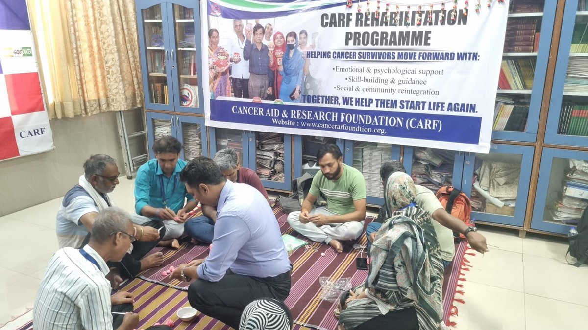 CARF3's tweet photo. CARF Rehabilitation Programme empowers cancer survivors through emotional support, skill-building, and community bonding — helping them rebuild confidence, hope, and a brighter future.

For more details visit :- https://t.co/KzASgpmedW https://t.co/noSqL23YYC