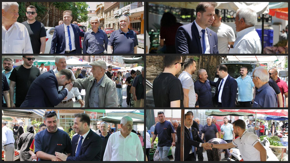 KUgurlu's tweet photo. 📍 Tire Salı Pazarı

Arefe gününün bereketini, samimiyetini ve gönül sıcaklığını kıymetli hemşehrilerimizle birlikte yaşadık. Tire Salı Pazarımızda esnaf kardeşlerimizle ve vatandaşlarımızla bayramlaşarak hayırlı işler, bereketli kazançlar diledik.

Bizleri her zaman gönülden karşılayan tüm Tireli hemşehrilerime teşekkür ediyor; sağlık, huzur, mutluluk ve bereket dolu bir Kurban Bayramı diliyorum.

Birliğimiz daim, muhabbetimiz güçlü olsun.

Tire için canla başla çalışmaya devam ediyoruz.

A. Kadir Uğurlu 
AK Parti Tire İlçe Başkanı