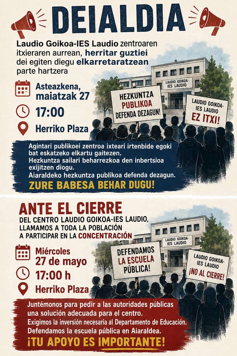 Amurrioko Hezkuntza Publikoaren Sarea tweet media