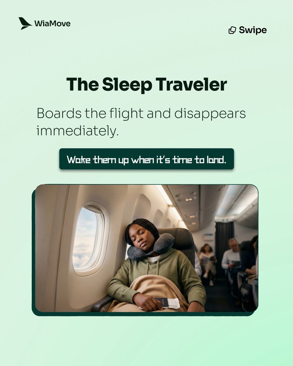 WiaMove's tweet photo. Which traveler are you 🌚 tell us in the comments 😂

To book your flights and airport pickups kindly visit https://t.co/1279W3OeWL 

#wiamove #flightbooking #travel #travelmeme https://t.co/cWmk6So1yE