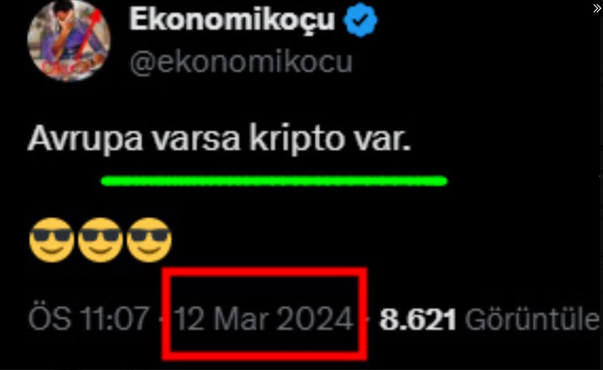 ekonomikocu's tweet photo. Avrupa varsa, #kripto var.

Yoksa ÇİN in eli güçleniyor.
Avrupa'da olan savaşı bahane edip, #EMTİA kozunu
masaya vuruyor. 

Avrupa savaşta ısrar ederek #kripto yerine
#emtia kanadını desteklemiştir.

12 Mart 2024 https://t.co/lqnivUNaBI