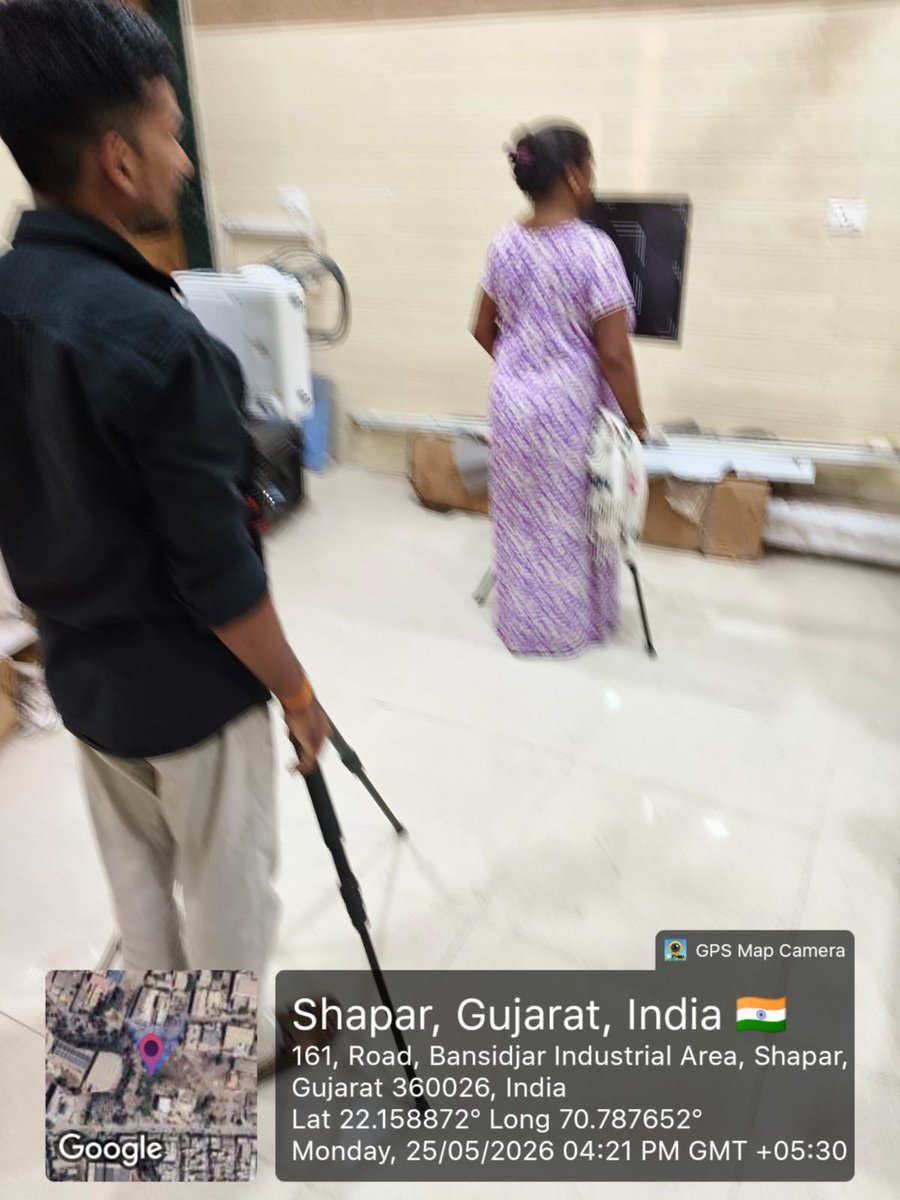 SbccHealth's tweet photo. 26.05.26.ના કોટડા સાંગાણી  તાલુકાના શાપર ખાતે 100 DayTB Campaign અન્વયે હેન્ડ હેલ્ડ મશીન દ્વારા ગામના હાઈ રિસ્ક લોકોના એક્સ રે દ્વારા ટીબી રોગનુ નિદાન કરવામાં આવેલ તેમજ ટીબી મુક્ત ભારત અભિયાન જન જાગૃતિ કાર્યક્રમ યોજવામાં આવેલ.
@DDORAJKOT1 @TbDivision #TBMuktbharat https://t.co/MULUGFoBHY