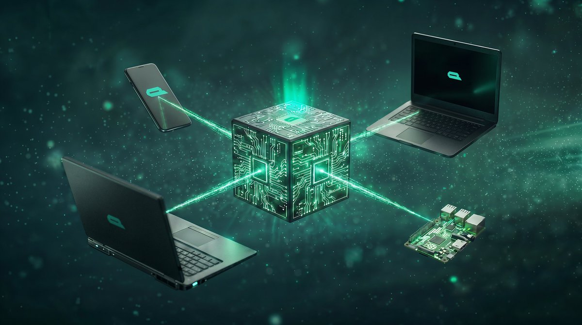 qvac's tweet photo. The first Official QVAC Hackathon is about to start! 💻

Build real edge-AI apps with @qvac/sdk. On-device inference, fully open-source, no cloud.
Any hardware works: phone, laptop, Raspberry Pi, whatever you have. 4 tracks, cash prizes per track + grand prize. 

Total prize pool: 21,000 USD

Extra points for the teams willing to build in Public, see details on the Hackathon page.
Want to join but looking for a team? You can find teammates when you register!

📅 Dates:
Pre-registration: open
Submissions: June 1 to June 22
Winners: July 3

Sign up ➡️  https://t.co/Q6f1msBVhx

Show us what local AI can really do.