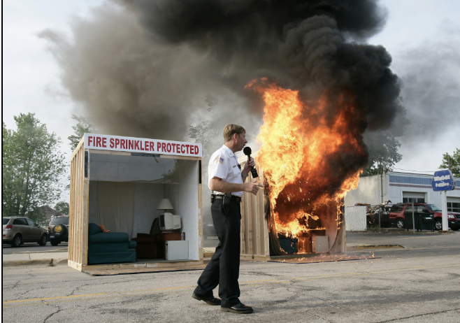 HFSCinCanada's tweet photo. Side-by-side fire demos show the difference in minutes.

They’re one of the most effective ways to educate your community.

How can we help support your message?

#HomeFireSprinklers #BuiltForLife #FireDepartments https://t.co/H9ARNoMUzP
