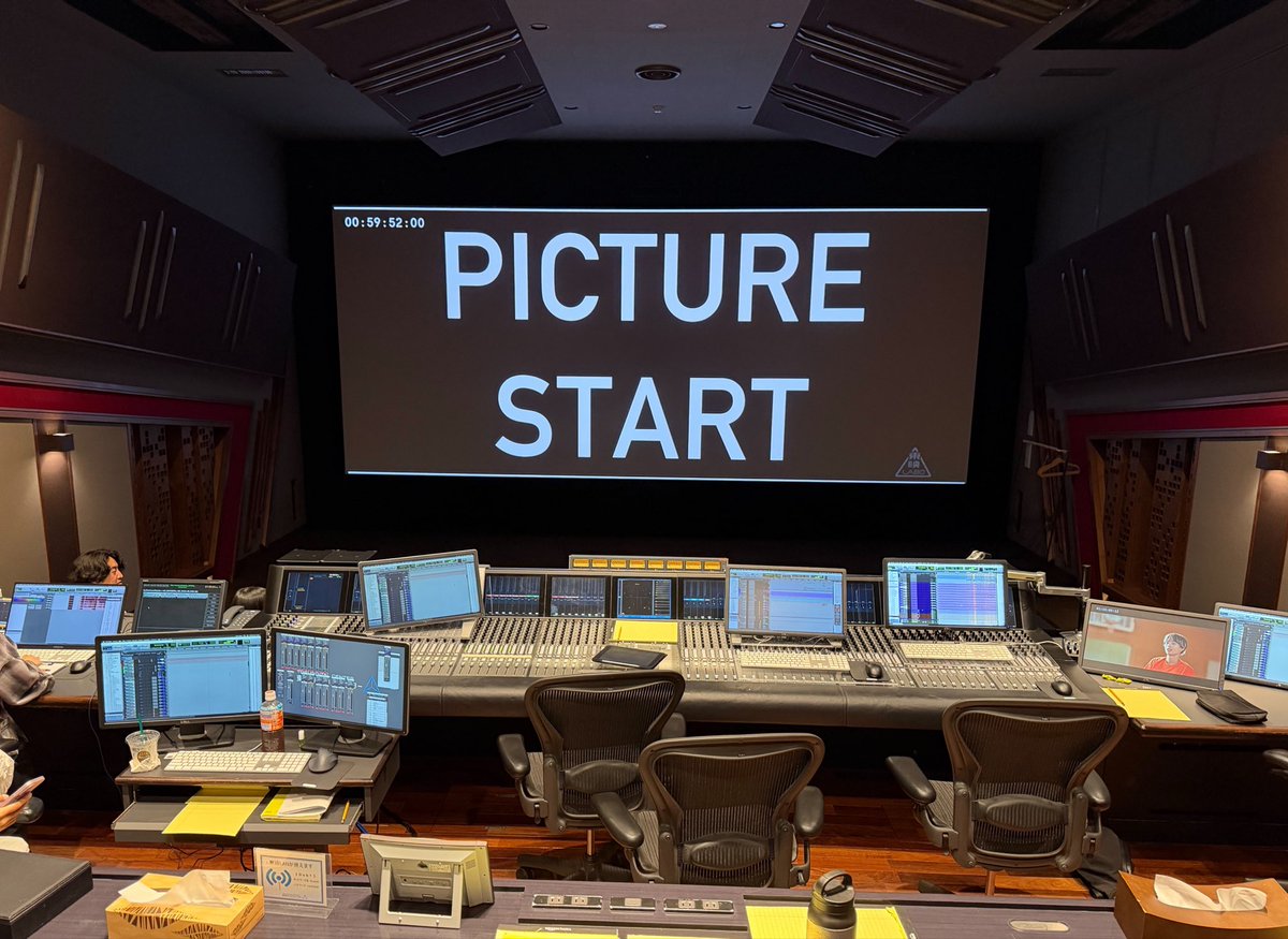 MS_Sakkyoku's tweet photo. ダビングステージ🔥かねてより取り組んでいた映画がいよいよ最終段階！🎬 https://t.co/Zln0VPonyW