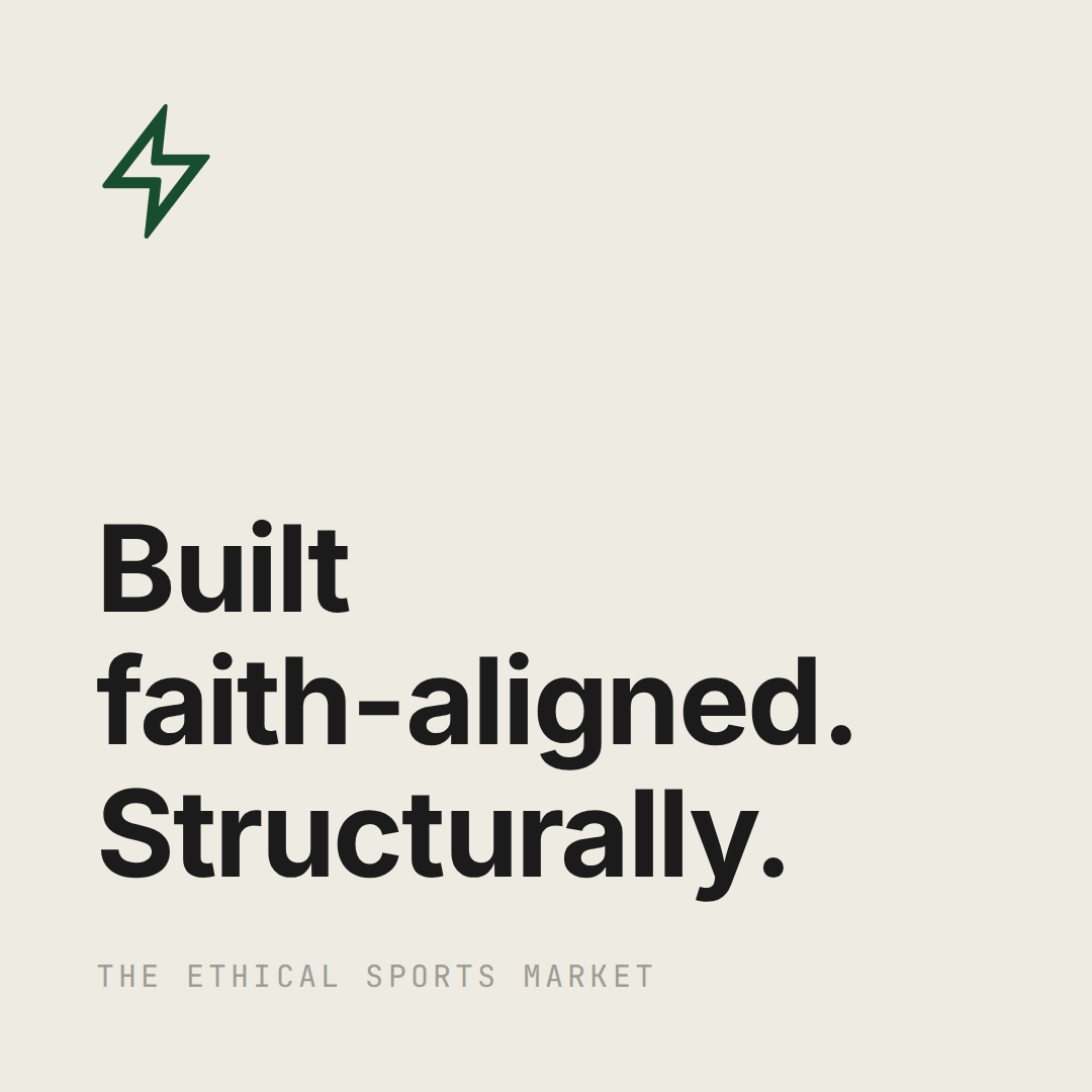 ShareMatchOffcl's tweet photo. Built faith-aligned. Structurally.  

Faith alignment in a financial product cannot be added at the end. It is either present in how the contract is structured, or it isn't.  

ShareMatch was designed against AAOIFI Shariah Standards from inception. The platform does not pay or charge interest. It does not host wagers. It does not permit leverage, margin, or fractional units. Every transaction is a sale of a proportional ownership share in a pool of real, identifiable assets.  

Faith-aligned by structure, not by overlay. Validated by a formal Fatwa, issued by an independent Shariah Advisory Board.  

Register for Launch Notification: https://t.co/m9BqrZJzwE 

— the ethical sports market. 
https://t.co/m9BqrZJzwE 

#ShareMatch #SportFi #IslamicFinance #EthicalInvesting #AAOIFI