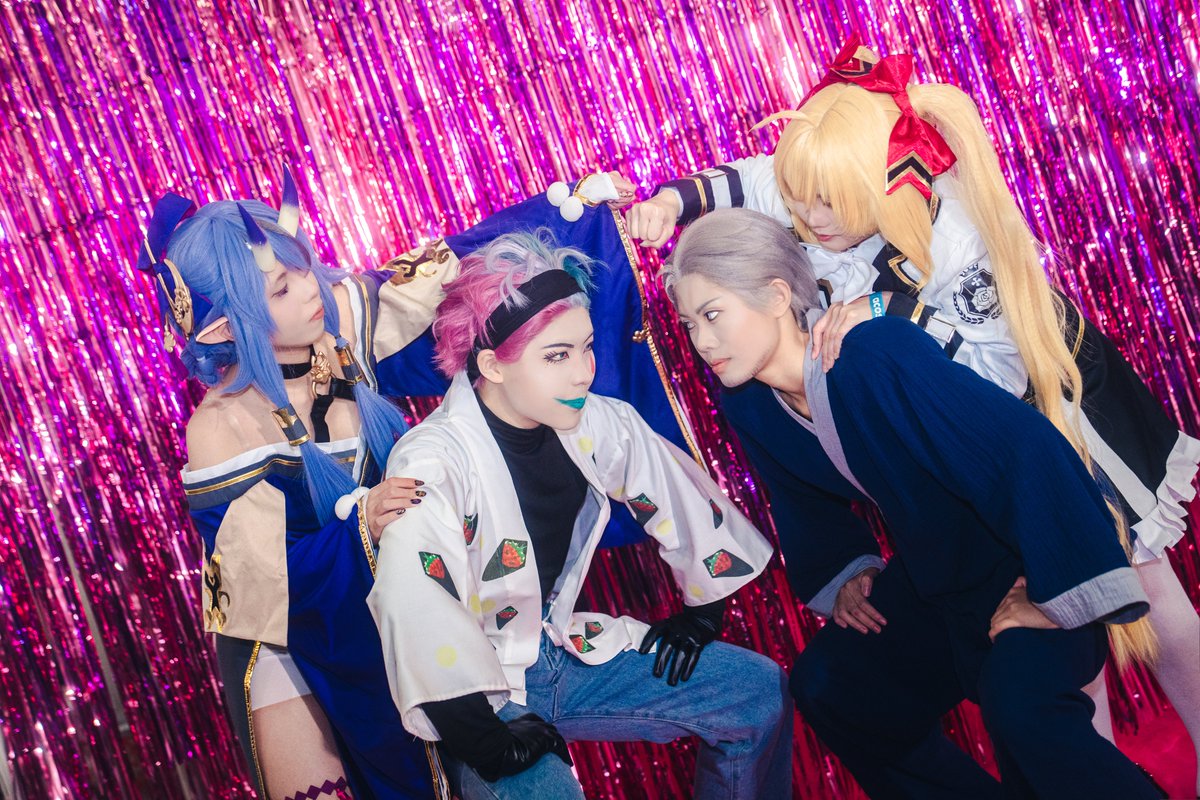 edward87127's tweet photo. 🌈🕒cos

🤡 摩提(@edward87127 )
🍶 殿殿
🦅澪吾
👨‍🌾 みかん(@pkfP7yp2J6yKrmS)

📸 柏碩(@danielminyang39) https://t.co/fGkMUojIaT