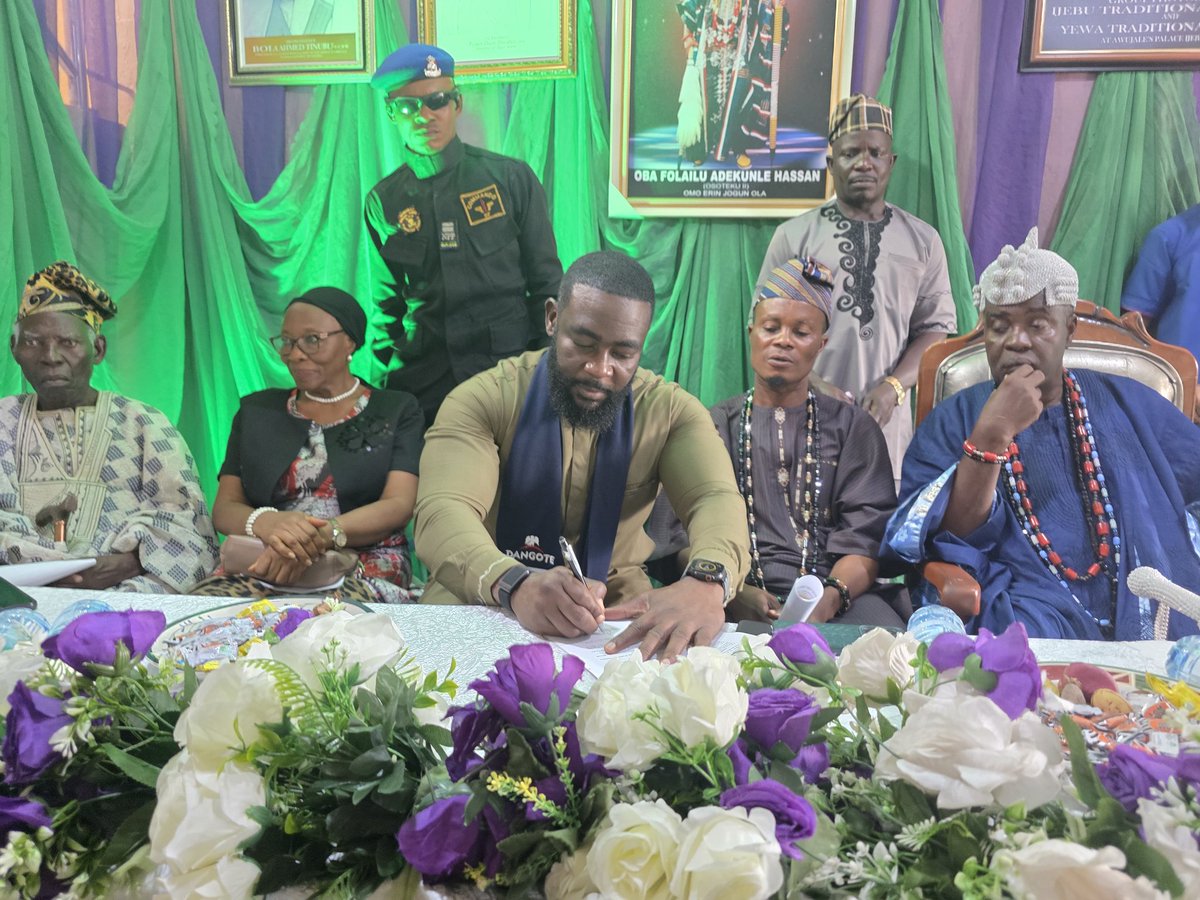 Dangote Group tweet media