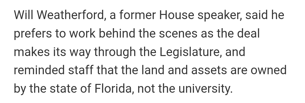 KevCKing's tweet photo. @willweatherford @NewCollegeofFL @USouthFlorida Now we know what you were doing "behind the scenes." You sold out the university you serve, because at the end of the day, you're just a good soldier for the GOP. https://t.co/V7Y0kgrGE7