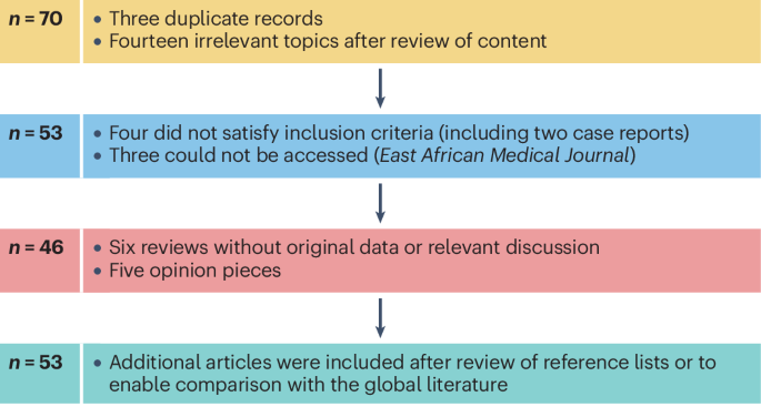 NatRevNeurol's tweet photo. New online! Motor neuron disease in Africa: a critical appraisal of the literature https://t.co/LP2lmMgTWG https://t.co/kIzb1FfVCp