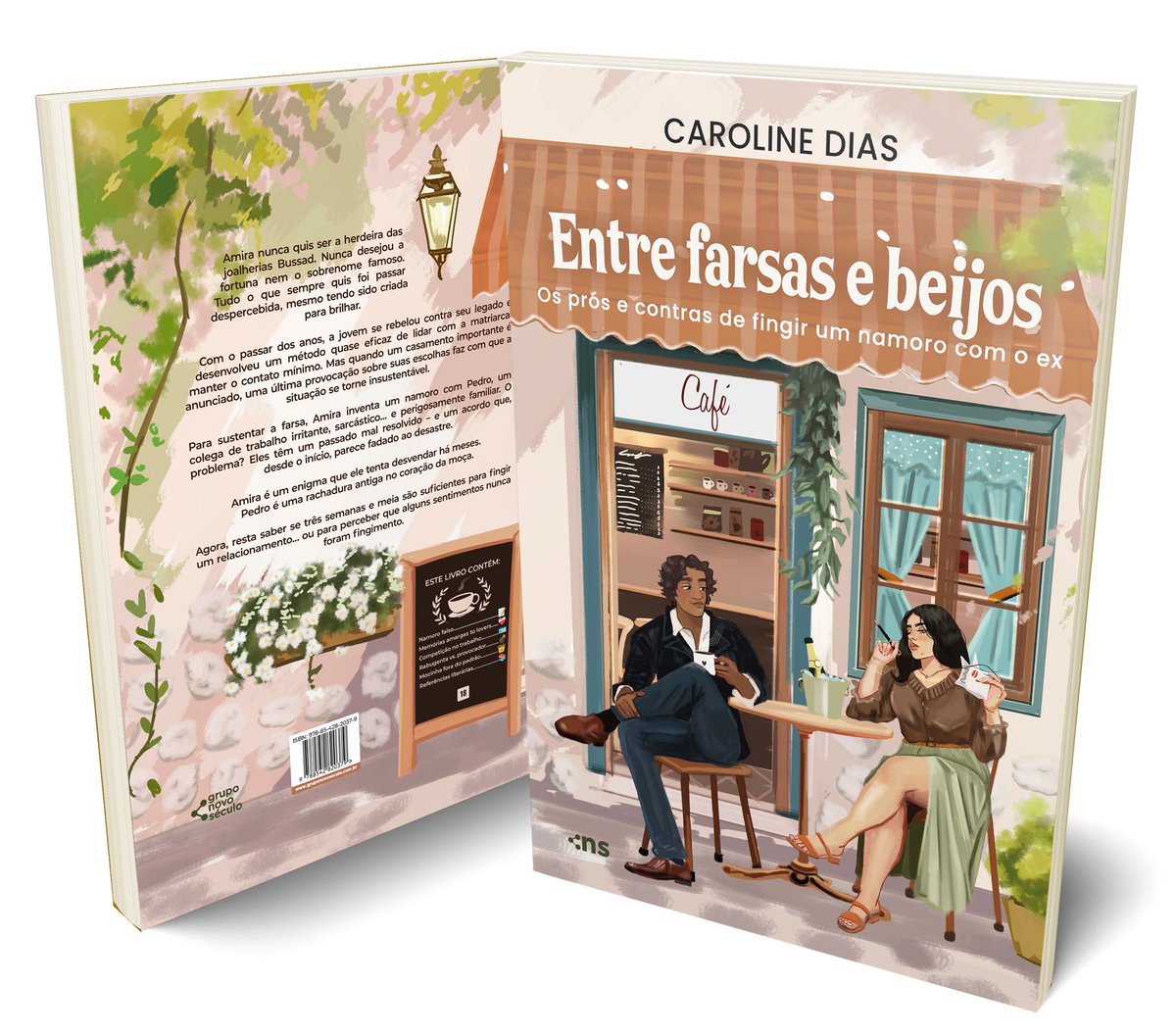 autoracarolined's tweet photo. Te convencendo a comprar “Entre farsas e beijos” na pré-venda feita pela Novo Século em seis tópicos ou menos ✨ https://t.co/n6KQdjQYP7