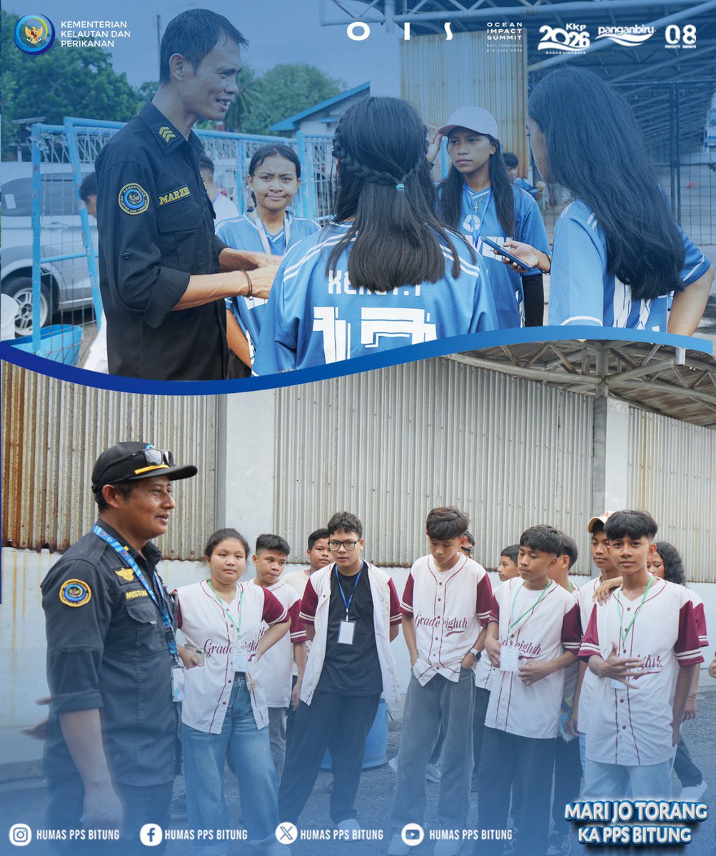 ppsbitung_'s tweet photo. Hai #SahabatBahari hari ini PPS Bitung kedatangan adik-adik dari Wonder School Manado, dalam rangka kunjungan edukasi guna memberikan pengalaman belajar langsung dan kenal lebih dekat dengan dunia perikanan yang Didampingi oleh Timja Kesyahbandaran https://t.co/fRLBGUdwy3