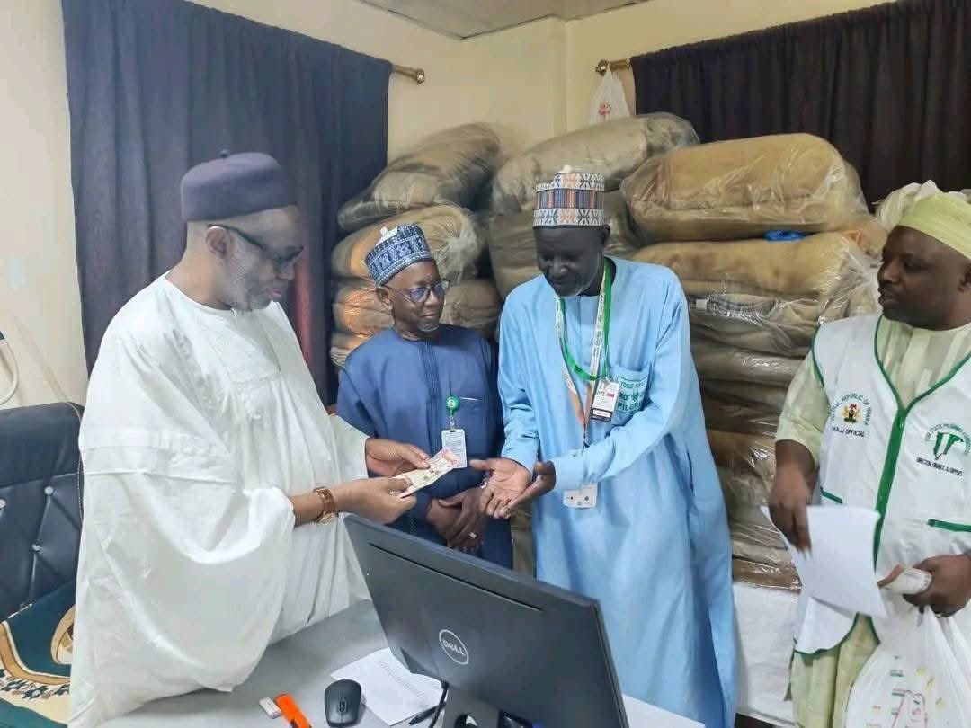 Inside_Yobe's tweet photo. Hajj 2026: Gov. Buni Supports Yobe Pilgrims with SR300 Hadaya Package

Governor Mai Mala Buni has approved the distribution of SR300 each to 1,353 Yobe pilgrims in Makkah to support their Hadaya obligations during the 2026 Hajj. The gesture reflects the administration’s continued commitment to the welfare and spiritual comfort of pilgrims from the state.