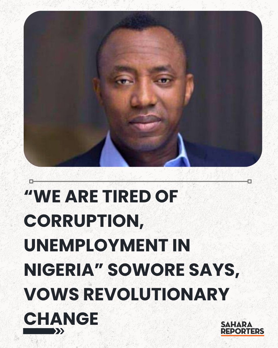 Sahara Reporters tweet media
