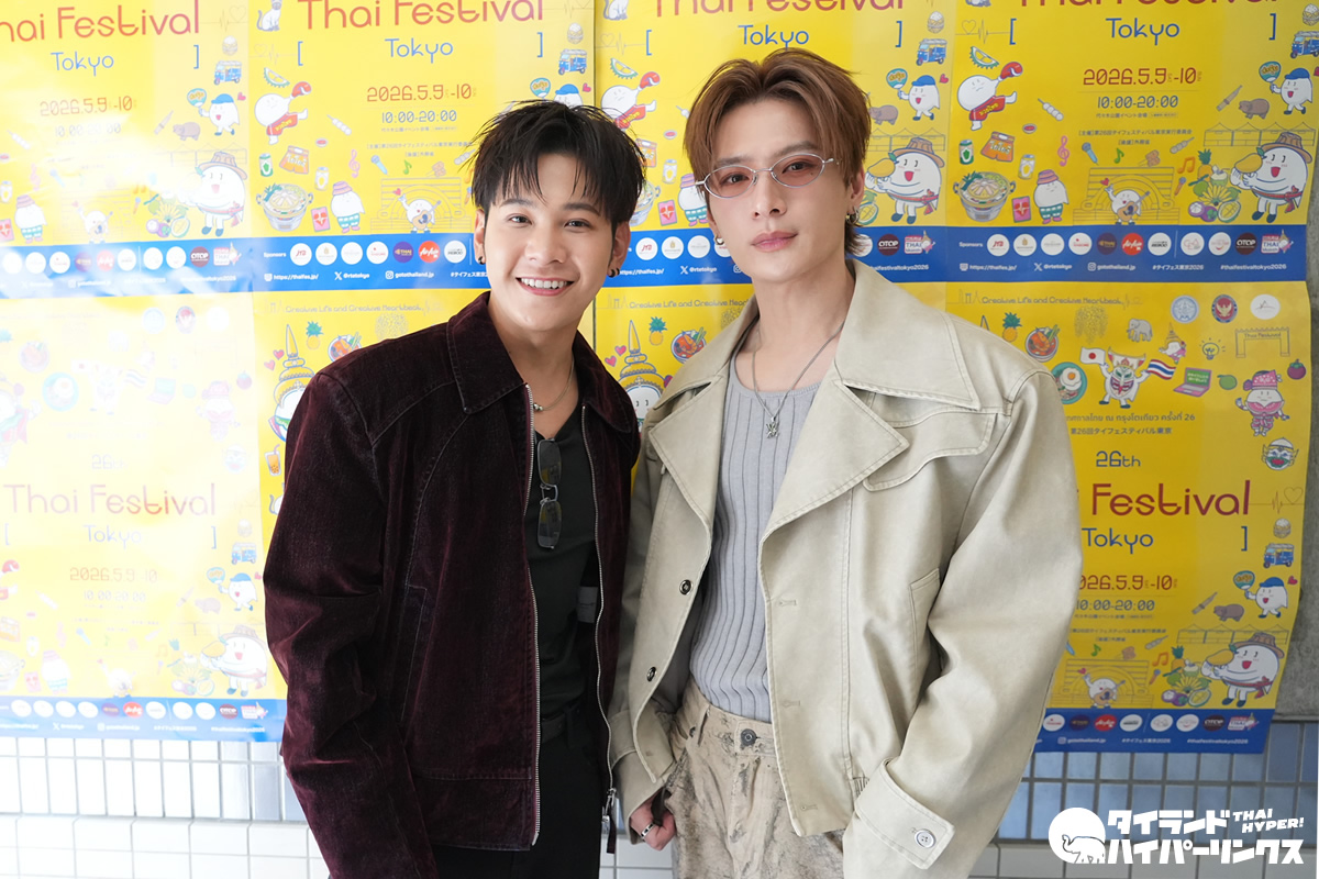 Singtofc_Th's tweet photo. クリス＆シントー独占インタビュー～タイBLドラマの金字塔『SOTUS』から10年を振り返る

🔗 https://t.co/fQkbS1bq8c

#ThaiFestivalTokyo2026xKS
#KristSingto 
#SingtoPrachaya https://t.co/UUhsKaejLQ