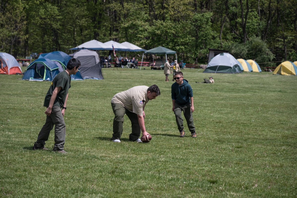 TMRMuseum's tweet photo. Football game at Staten Island's camporee https://t.co/G0RA63WtJ1
