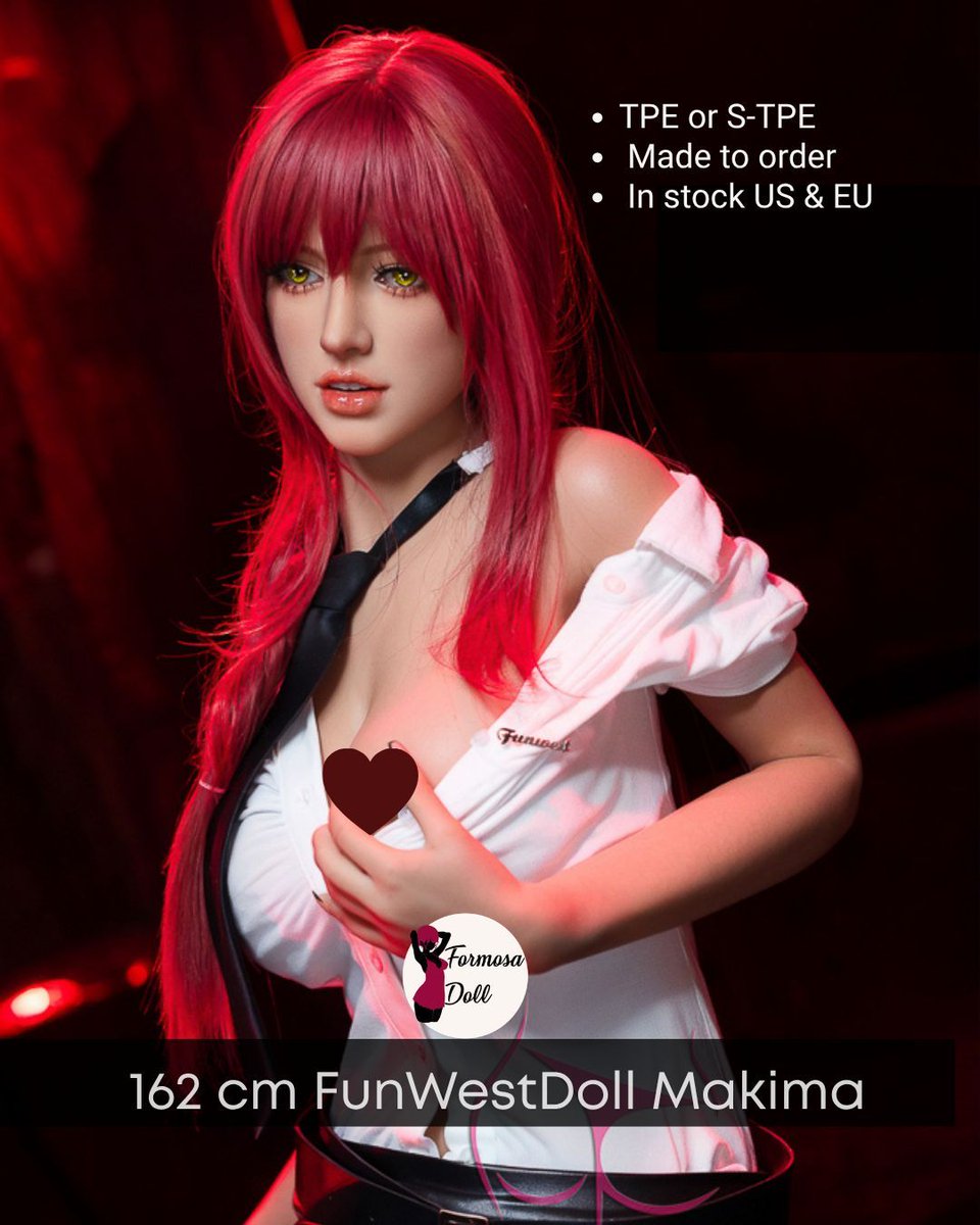 FormosaDoll's tweet photo. Mini or full-size?

One of the most requested anime-inspired doll looks we’ve seen, in two very different formats.

71.5 cm Loribear: collector-grade silicone mini doll, outfit included, pre-order.

162 cm FunWestDoll: full-size Makima doll in S-TPE, made to order and in stock. https://t.co/yiaeqoK2Je