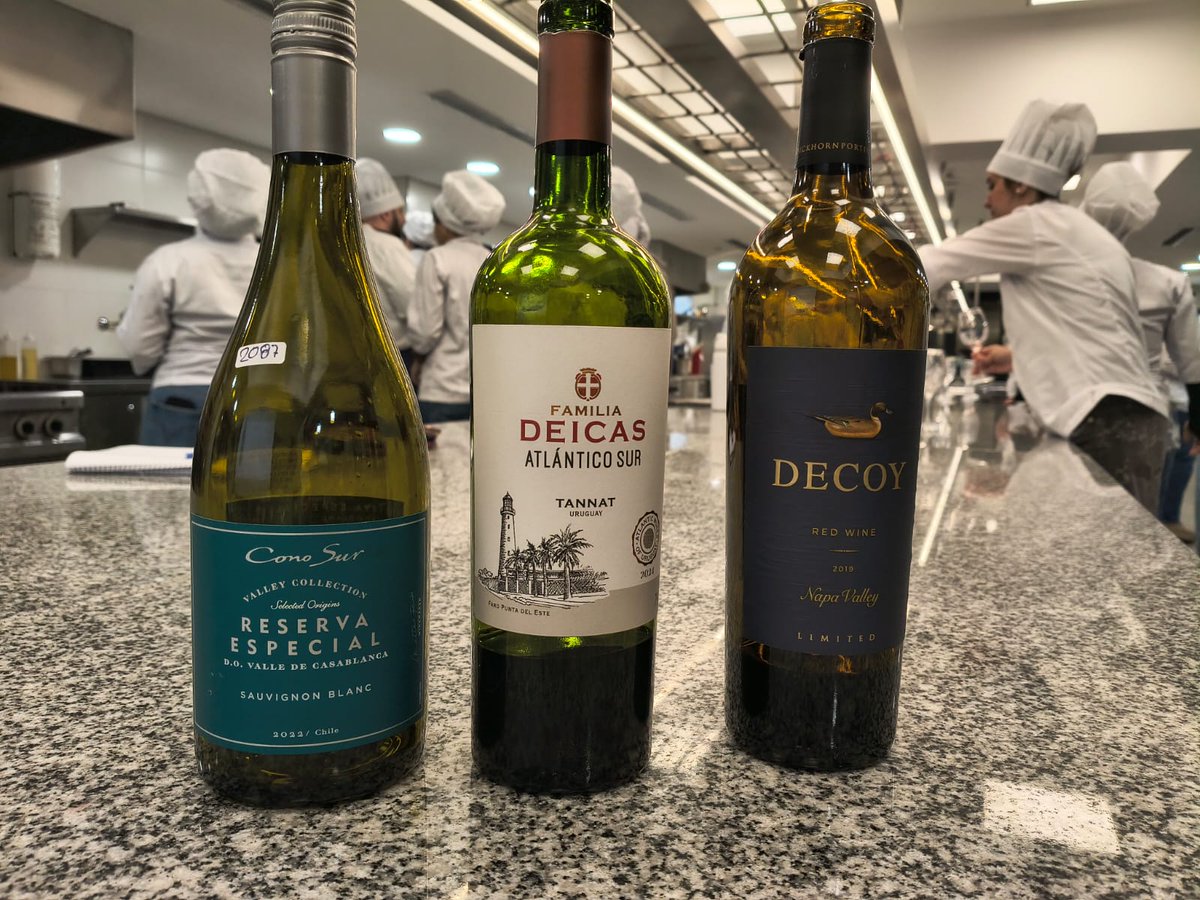 brunoveronica's tweet photo. En la clase de Enología de la Licenciatura en Gastronomía de @UADEoficial
seguimos recorriendo el Nuevo Mundo vitivinícola 🌎📷 Exploramos regiones clave de Estados Unidos, Canadá, Chile y Uruguay.
https://t.co/qSxvZbprBj https://t.co/oxH4R1e9bC