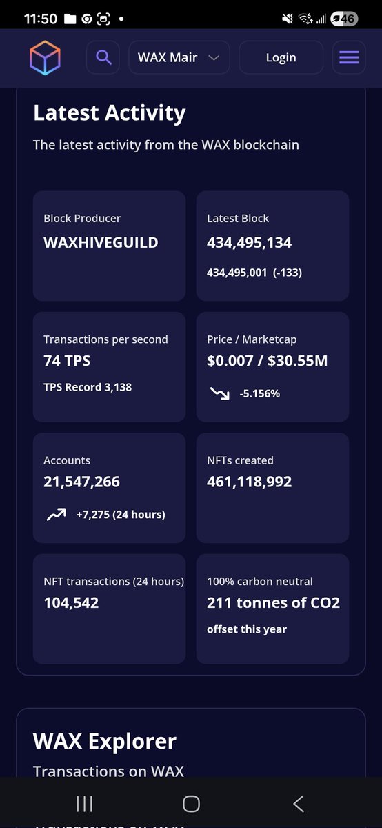 enthusiast_nft's tweet photo. @aspenshredder Why do you skip @WAX_io #NFTs???  The numbers would be so much bigger! And with #HarryPotter, #Marvel, #Disney, #StarWars, #GameofThrones, #StarTrek, #ToppsMLB  etc., the IPs are huge. https://t.co/0ccWVXoIRd