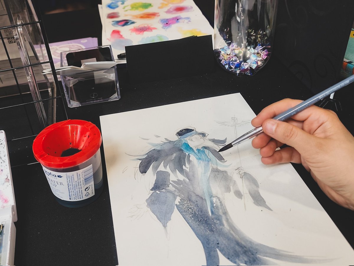 _KateRiot_'s tweet photo. Thank you Comic Con Baltics'26 ✨
I'll definitely scan all the doodles you made at my table and post them later, I love them all
#ccbaltics https://t.co/MTgzkr86Vz